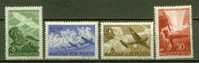 HONGRIE POSTE AERIENNE N° 48 à 51 * - Unused Stamps