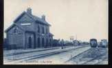 SISSONNE.......LA GARE......ECRITE......‹(•¿•)› - Sissonne