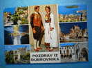 R.9902 POZDRAV IZ DUBROVNIKA ETNICA ETHNIC AÑOS 60/70 CIRCULADA MAS EN MI TIENDA - Unclassified