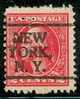 ● U.S.A. - ( U.S.P.)  - 1917 / 19  -  N.   337 ?  Usato -  PERFIN  -  Lotto  572 - Used Stamps