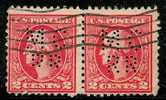 U.S.A. - ( U.S.P.)  - 1917 / 19  -  N.   337 ?  Usato -  PERFIN  -  Lotto  577 - Used Stamps