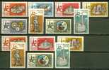 HONGRIE POSTE AERIENNE N° 198 à 205 + ND * Sauf 199 - Unused Stamps