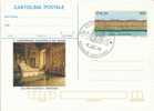 ITALIA 1990 FDC C. P. COMMEMORATIVA: MONUMENTO SAN MICHELE ROMA. ANNULLO DI PARMA - Museen