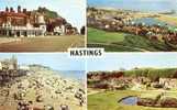 Mutiview Postcard - Hastings - Hastings