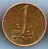 Pays-Bas 1 Cent 1954 Ttb+ - 1948-1980 : Juliana