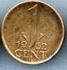 Pays-Bas 1 Cent 1962 Ttb+ - 1948-1980: Juliana