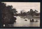 Early Postcard Rowing Boat Cannon Hill Park Birmingham Warwickshire - Ref 259 - Birmingham