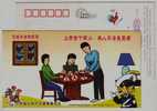 China 2005 Traffic Police Team Advertising Pre-stamped Card Safety Traffic Sign Roadsign - Accidentes Y Seguridad Vial
