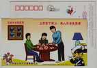 China 2005 Traffic Police Team Advertising Pre-stamped Card Safety Traffic Sign Roadsign - Accidents & Road Safety