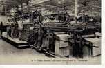 Métiers Une Usine Textile Filature Et Tissage Cpa Animée (réédition) - Industrie