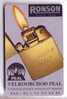 Delcampe - RONSON  Lighter ( Czech Republic ) * Briquet - Encendedor - Feuerzeug - Accendino - Aansteker - Lighters - Briquets * - Werbung