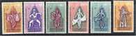 Indonesia - ZB 322-327 / Scott 544-549 (mint) Ramayana - Dance