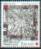 France 1986 (YT 2449) - Croix Rouge, Vitrail De Vieira Da Silva (Reims) / Stained Glass By Vieira Da SIlva - MNH - Glas & Brandglas