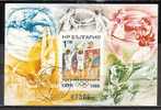 BULGARIE / BULGARIA - 1988 - Jeux Olimpiques D'Ete - Seule'88 - Bl. Non Dent. - Phil.obl. " Ruse" - Unused Stamps