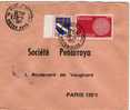 France:  1971  Lettre De Banque Avec N°1637  Europa - Briefe U. Dokumente