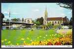 Postcard The Bridge & Church Marlow Buckinghamshire - Ref 260 - Buckinghamshire