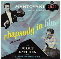 * LP * GERSHWIN - RHAPSODY IN BLUE - MANTOVANI (England 1955 Ex-!!!) - Instrumentaal