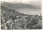 CHEXBRES Suisse Vaud Lavaux Oron Vue Aérienne Vers 1950 - Oron