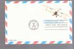 FDC US Airmail - Curtiss Jenny - JN4H - Postal Card Scott # UXC17 - 1971-1980