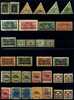1919 OLD LOT MH (*) & USED - INTERESTING LOT CV ± 120 - Fiume