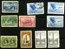 Canada Mi.N°?? Kleines Lot Von 10 Frühen Sondermarken  Gestempelt - Used Stamps