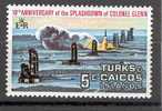 TURKS ET CAICOS 10° ANNIVERSAIRE AMERISSAGE DE GLENN LANCEMENT CAP CANAVERAL - Stati Uniti