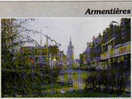 Carte Postale 59. Armentières   Rue De Dunkerque Trés Beau Plan - Armentieres