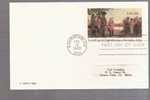 FDC Postal Card - General Oglethorpe Meeting Chief Torno-Chi-Chi Of The Yamacraw - Scott # UX98 - 1981-1990