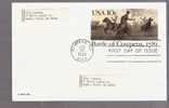 FDC Postal Card - The Battle Of Cowpens - Scott # UX87 - 1981-1990