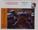 Car Sport,The Potala Palace At Lhasa,China 2002 Geely Automobile  Advertising Pre-stamped Card - Auto's
