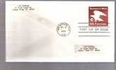 FDC Stamped Envelope - Eagle - Scott # U594 - 1981-1990