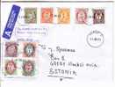 GOOD NORWAY Postal Cover To ESTONIA 2005 - Nice Stamped: Coat Of Arms - Covers & Documents