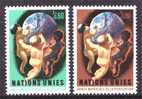 Nations Unies  1974 . Geneve  N 43.44 Neuf XX. Paire - Unused Stamps