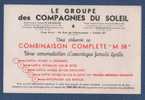 BUVARD LE GROUPE DES COMPAGNIES DU SOLEIL - PARIS 9e - ASSURANCES - Banco & Caja De Ahorros
