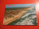 CPM ( 40-LANDES)-MIMIZAN-PLAGE VUE GENERALE  AERIENNE-LES PLAGES NORD ET SUD-CARTE EN TRES BON ETAT - Mimizan Plage