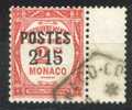 Monaco Mi.N° Dallay N° 160 Postauftragsmarke Ex Mi Nr. 22-26 Mit Bdr.-Aufdruck - Other & Unclassified