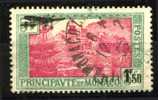 Monaco Mi.N° 137 Dallay PA 1 Gestempelt/oblit. Flugpostmarke N° 1 1933, Mi Nr. 102 Mit Aufdruck;  Hafen Von Monaco - Altri & Non Classificati