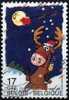 BELGIQUE 2852 (o) 3 NOEL 1999 NATIVITE WEIHNACHTEN CHRISTMAS NAVIDAD KERSTMIS Renne Verre Champagne - Comics