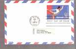 FDC Postal Card - Olympics 1980 - Gymnast - Scott # UXC18 - 1971-1980