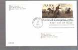 FDC Postal Card - Battle Of Cowpens - Scott # UX87 - 1981-1990