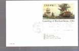 FDC Postal Card - The Ark And The Dove, Maryland - Scott # UX101 - 1981-1990