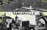 76 - TANCARVILLE 4vues En Une Carte- SM  Dentelée- N&b - La Cigogne N°7.013 - Tancarville