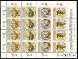 BULGARIA / BULGARIE - 2003 - Animaux Prehistoriques - 4v - PF Du 4 Series ** - Unused Stamps