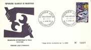 Mauritanie.Premier Jour.FDC. Cinquentenaire De L´O.I.T. 1969. - Mauritanië (1960-...)