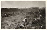 CPSM Noir Et Blanc  SAINT GAUDENS  Quartier Du Pouech Et La Chaine Des Pyrénées - Saint Gaudens