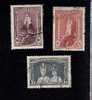 Australia - King George VI And Queen Elizabeth - Scott # 177-179 - Used Stamps