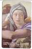 VATICAN - SCV 6  ( RARITY !!!   OLD And SUPER RARE MINT Card ) * Michelangelo Volta - CAPELLA SISTINA - Sibilla Delfica - Vatican