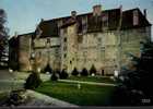 CPSM.  CHATEAU DE BOUSSAC. XV EME ET XVII EME. VUE DE LA COUR INTERIEURE. - Boussac