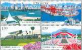 2008-14 CHINA Development On The West Side Of The Taiwan Straits 4V STAMP - Nuevos