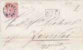 FS044/ FINNLAND -  Uleanborg Mit 9 X A  (C) 1869 Nach Jokobstad - Covers & Documents